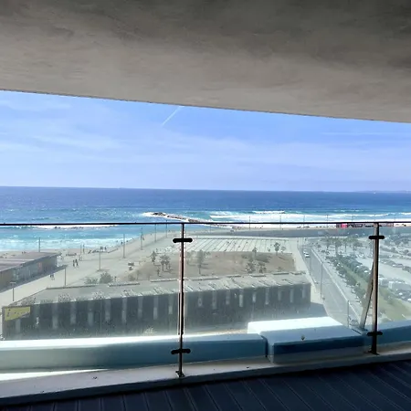 Front Line, Sea View, Luxury Penthouse In Caparica 아파트 코스타 다 카파리카