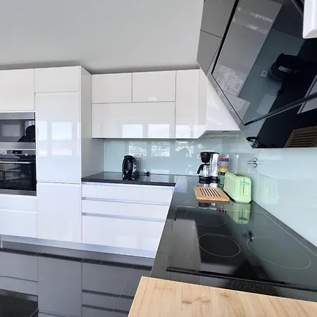 아파트 Front Line, Sea View, Luxury Penthouse In Caparica *