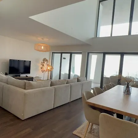 Apartman Front Line, Sea View, Luxury Penthouse In Caparica *