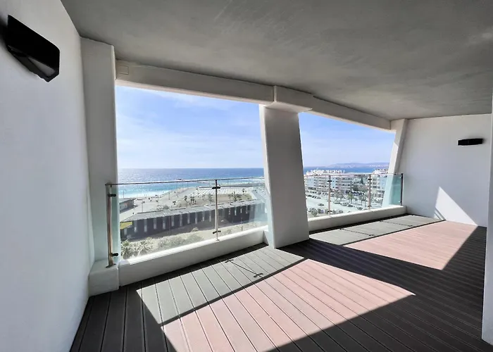 Lägenhet Front Line, Sea View, Luxury Penthouse In Caparica *