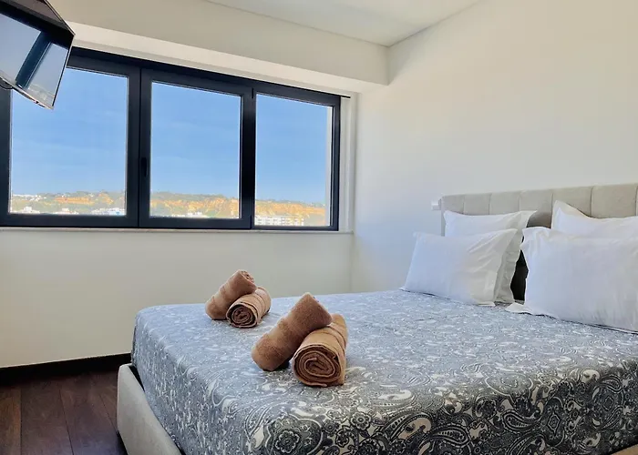 Lägenhet Front Line, Sea View, Luxury Penthouse In Caparica