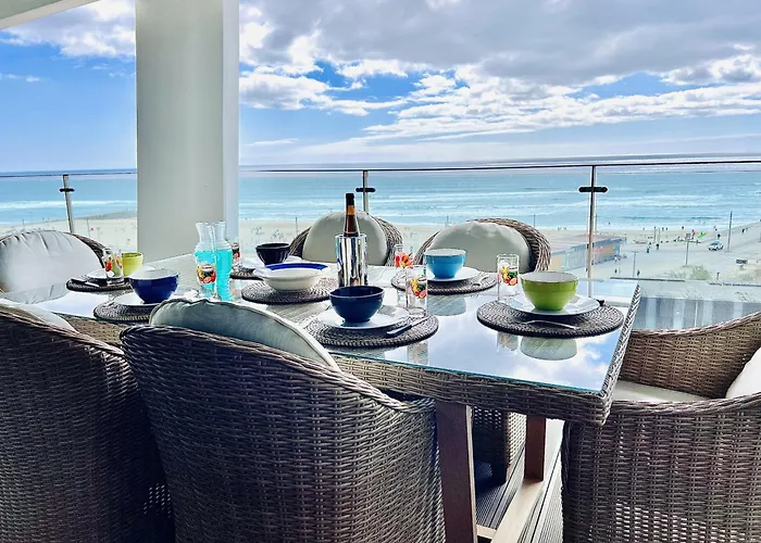 Front Line, Sea View, Luxury Penthouse In Caparica