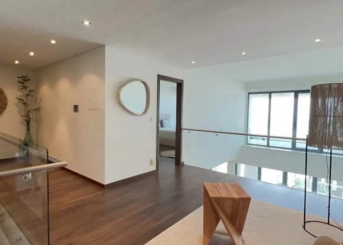 Front Line, Sea View, Luxury Penthouse In Caparica Lägenhet Costa de Caparica