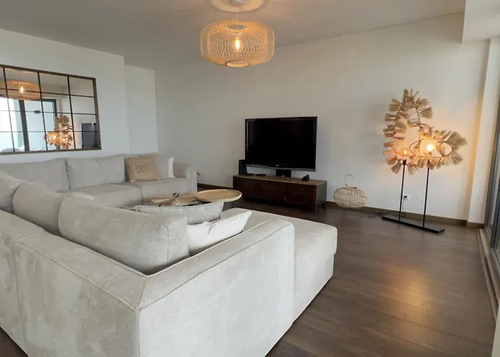 Lägenhet Front Line, Sea View, Luxury Penthouse In Caparica