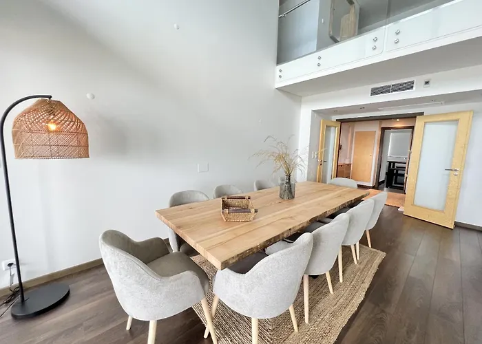 Front Line, Sea View, Luxury Penthouse In Caparica Lägenhet