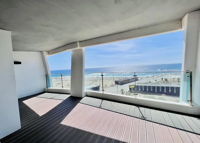 Front Line, Sea View, Luxury Penthouse In Caparica Appartamento Costa da Caparica