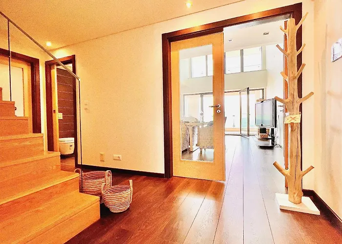 Front Line, Sea View, Luxury Penthouse In Caparica Appartamento *